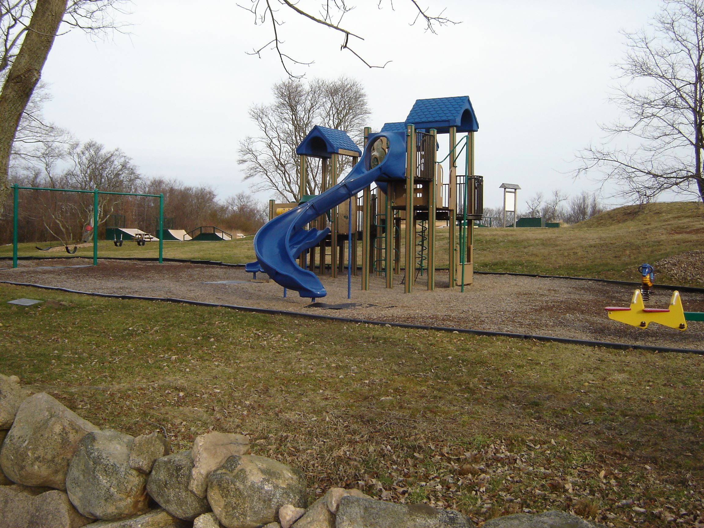Playground in park