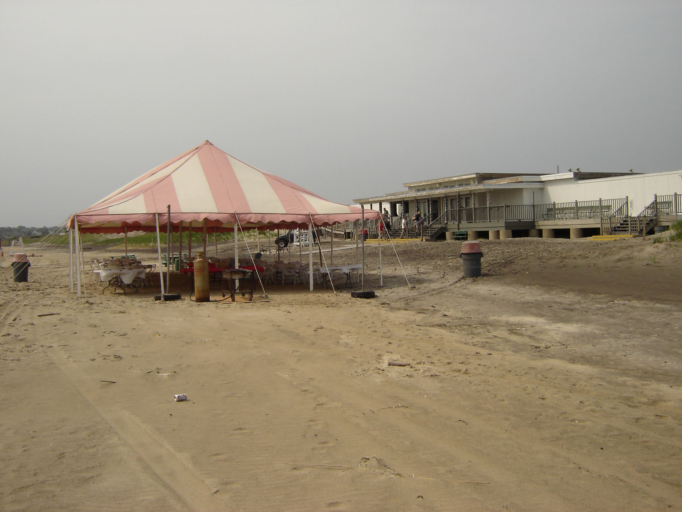Tent on a beach